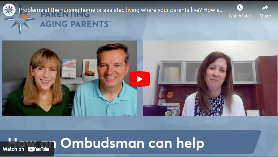 Ombudsman video Parenting Aging Parents Podcast Media news