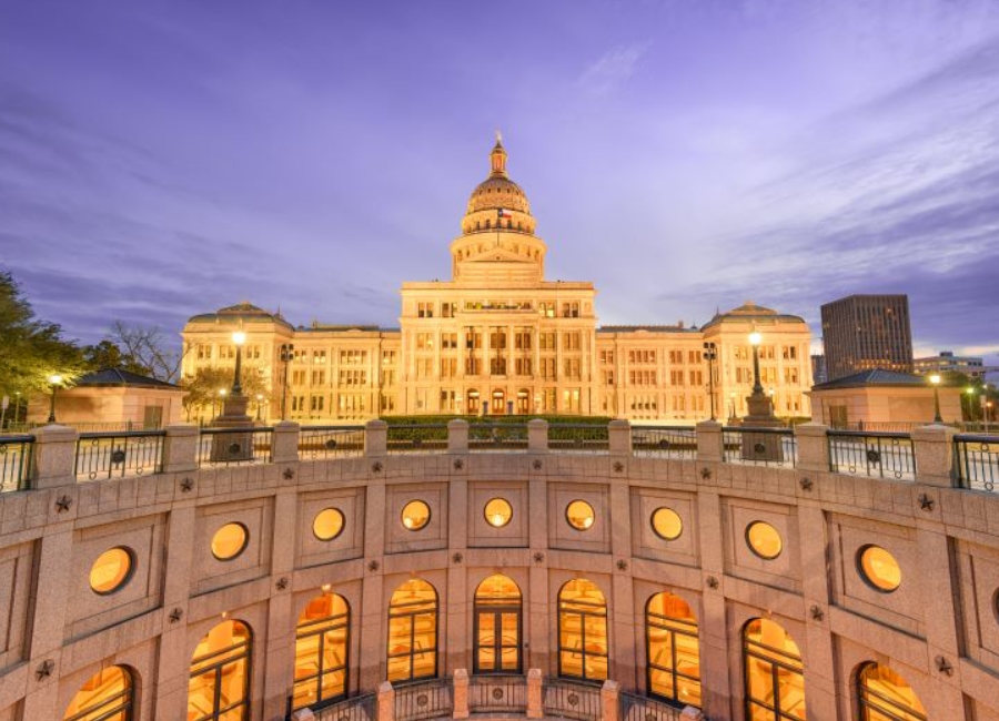 Advocate Texas state capitol building advocacy